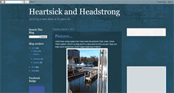 Desktop Screenshot of heartsickandheadstrong.blogspot.com