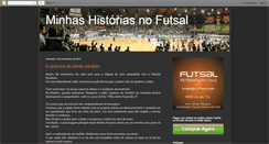 Desktop Screenshot of minhashistoriasnofutsal.blogspot.com