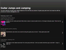 Tablet Screenshot of guitarjumps.blogspot.com