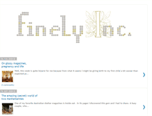 Tablet Screenshot of finelyinc.blogspot.com