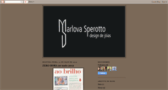 Desktop Screenshot of marlovasperotto.blogspot.com