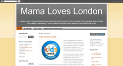 Desktop Screenshot of mamaloveslondon.blogspot.com