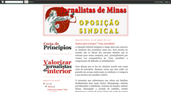 Desktop Screenshot of oposicaosindical.blogspot.com