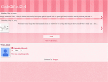 Tablet Screenshot of godsgiftedgirl.blogspot.com