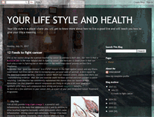 Tablet Screenshot of live-yourlifestyle.blogspot.com