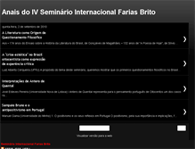 Tablet Screenshot of anaisdoivseminariofariasbrito.blogspot.com