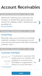 Mobile Screenshot of accountreceivables.blogspot.com