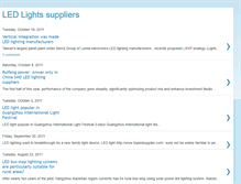 Tablet Screenshot of ledlightssuppliers.blogspot.com