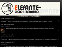 Tablet Screenshot of cicloelefante.blogspot.com