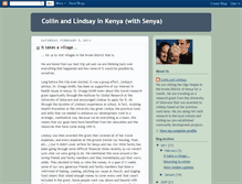 Tablet Screenshot of collinandlindsayinkenya.blogspot.com