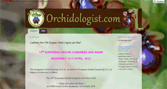 Desktop Screenshot of orchidologist.blogspot.com