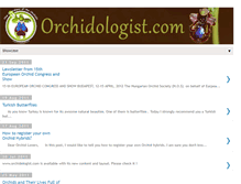 Tablet Screenshot of orchidologist.blogspot.com