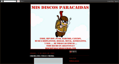 Desktop Screenshot of misdiscosparacaidas.blogspot.com
