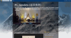 Desktop Screenshot of p1thailandamulets.blogspot.com