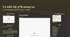 Desktop Screenshot of clasede5bty.blogspot.com