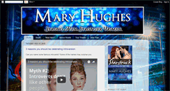 Desktop Screenshot of maryhughesbooks.blogspot.com