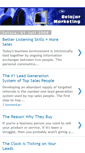 Mobile Screenshot of marketinglish.blogspot.com