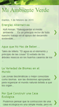 Mobile Screenshot of miambienteverde.blogspot.com