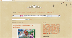 Desktop Screenshot of dineshcreation.blogspot.com