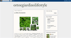 Desktop Screenshot of ortoegiardinostyle.blogspot.com