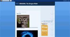 Desktop Screenshot of eragonfanz.blogspot.com