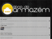 Tablet Screenshot of donodoarmazem.blogspot.com