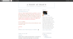 Desktop Screenshot of anightatfrans.blogspot.com