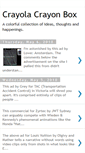 Mobile Screenshot of crayolacrayonbox.blogspot.com