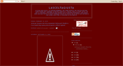 Desktop Screenshot of la-sfiga-non-esiste.blogspot.com