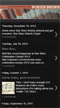 Mobile Screenshot of bunsenbrown.blogspot.com
