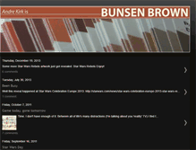 Tablet Screenshot of bunsenbrown.blogspot.com