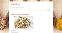 Desktop Screenshot of cooking1o1.blogspot.com