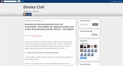 Desktop Screenshot of direitocivil-contratos.blogspot.com