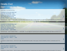 Tablet Screenshot of direitocivil-contratos.blogspot.com