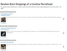 Tablet Screenshot of carolinaparrothead.blogspot.com