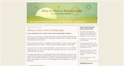 Desktop Screenshot of how-to-save-a-relationship-now.blogspot.com