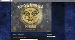 Desktop Screenshot of enchantedmoonillustration.blogspot.com