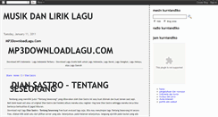 Desktop Screenshot of kurniandikomusiclife.blogspot.com