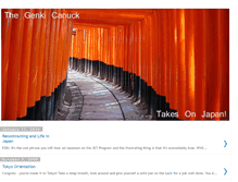 Tablet Screenshot of genkicanuck.blogspot.com