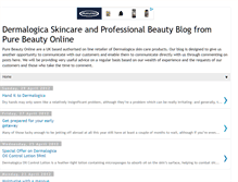 Tablet Screenshot of professional-skincare.blogspot.com