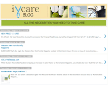 Tablet Screenshot of mycarenecessities.blogspot.com