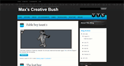 Desktop Screenshot of creativebush.blogspot.com