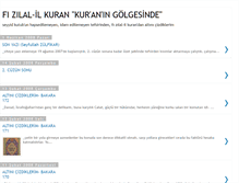 Tablet Screenshot of fizilalilkuran.blogspot.com