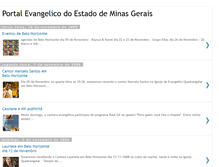 Tablet Screenshot of portalevangelicodeminasgerais.blogspot.com