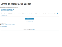 Tablet Screenshot of centroregeneracioncapilar.blogspot.com