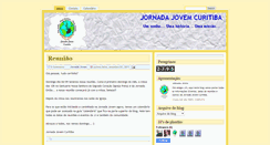 Desktop Screenshot of jornadajovemcuritiba.blogspot.com