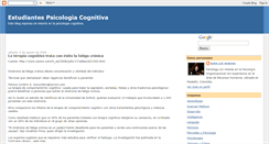 Desktop Screenshot of estudiantespsicologiacognitiva.blogspot.com