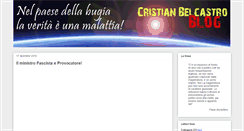 Desktop Screenshot of cristianbelcastro.blogspot.com