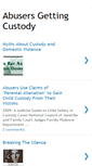 Mobile Screenshot of abusersgettingcustody.blogspot.com