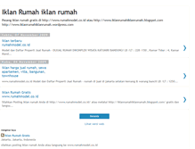 Tablet Screenshot of iklanrumahiklanrumah.blogspot.com